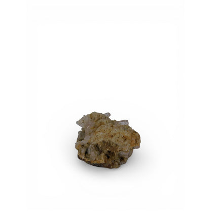 Small Natural Quartz Crystal Cluster On Matrix Altar Decor Stone Specimen
