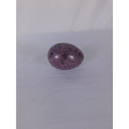 Small Lepidolite Stone Egg Polished Purple Crystal Witch Altar Decor Stone