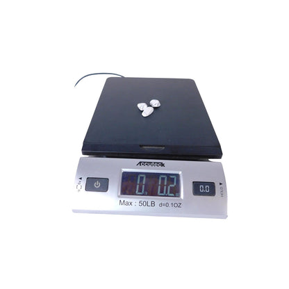 Howlite Polished Tumbled Stones White Baroque Natural 3pc Gemstone Jewelry