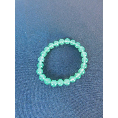 Green Aventurine Bead Bracelet Stretch Crystal Healing Energy Balance Gemstone J