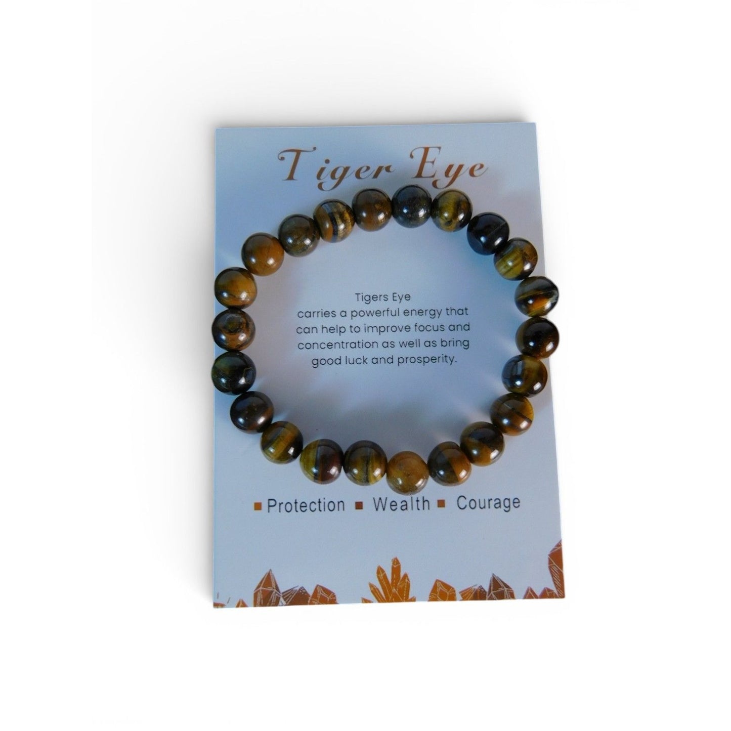 Tiger’s Eye Protection & Courage Intention Bracelet