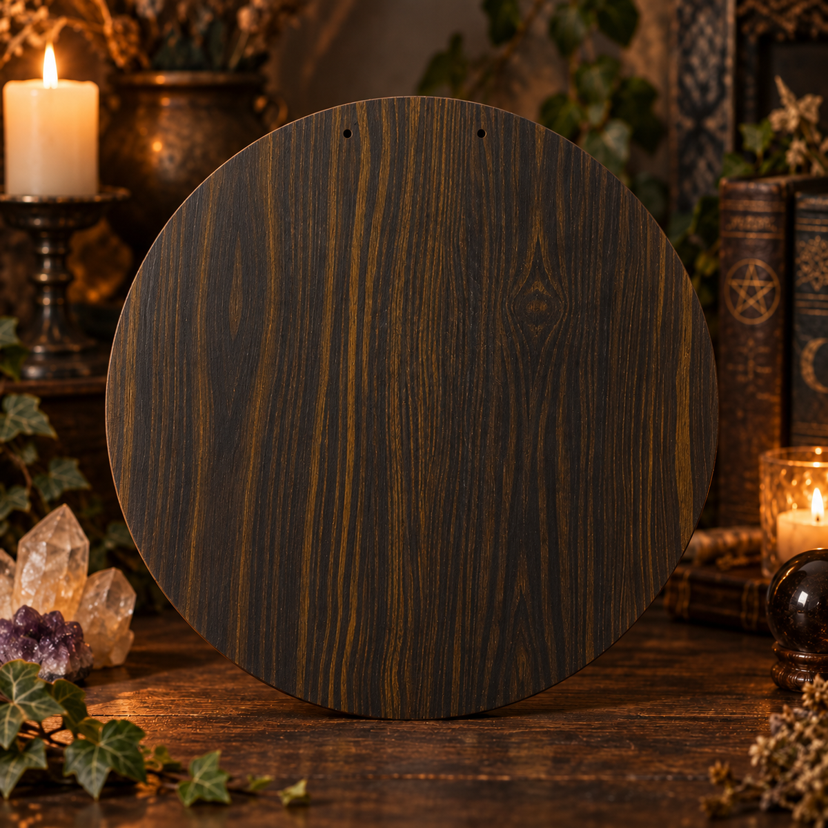 Wheel of the Year Sabbat Altar Plaque 12 inch