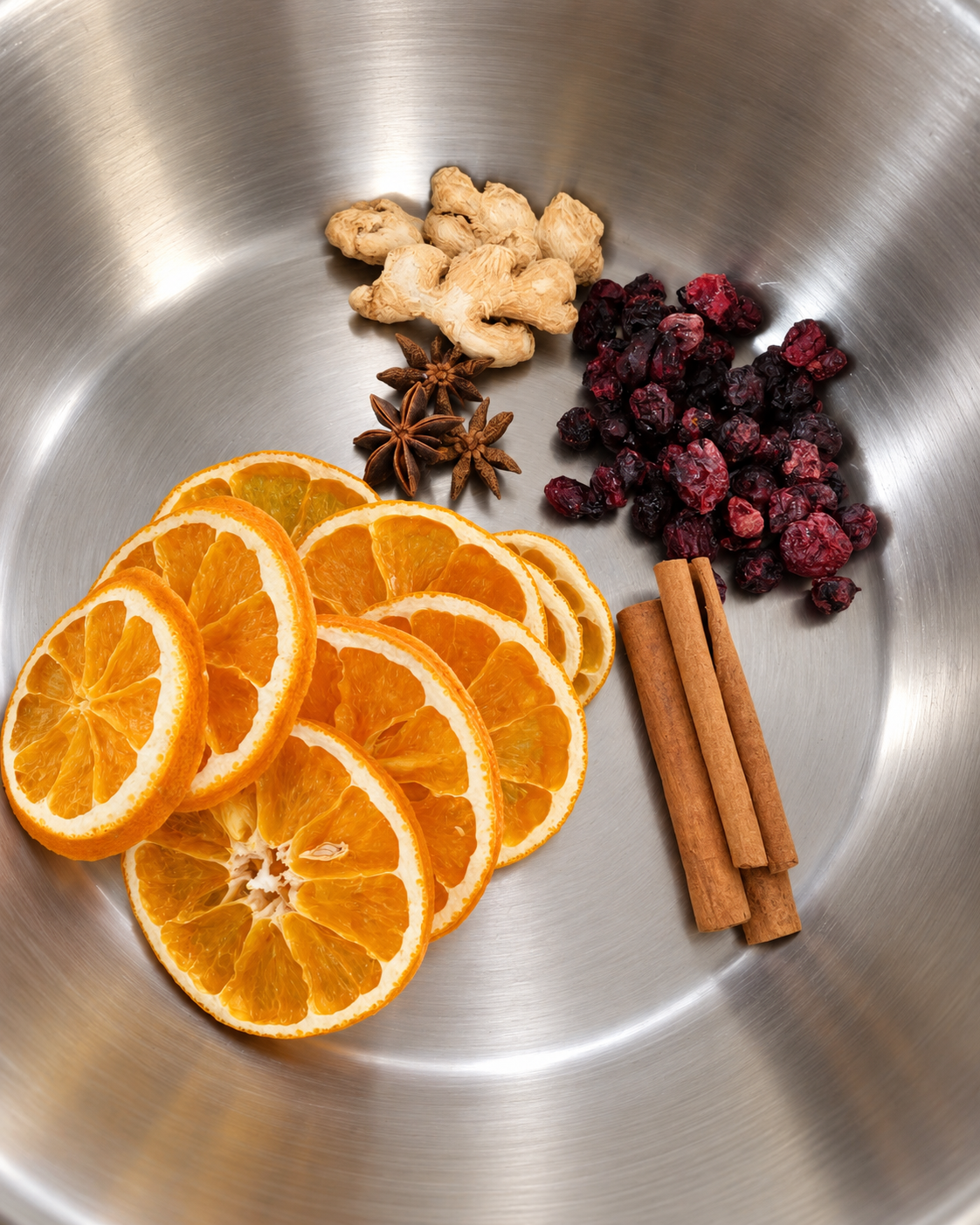 Winter Solstice Simmer Pot Orange, Cranberry, Cinnamon, Ginger & Star Anise