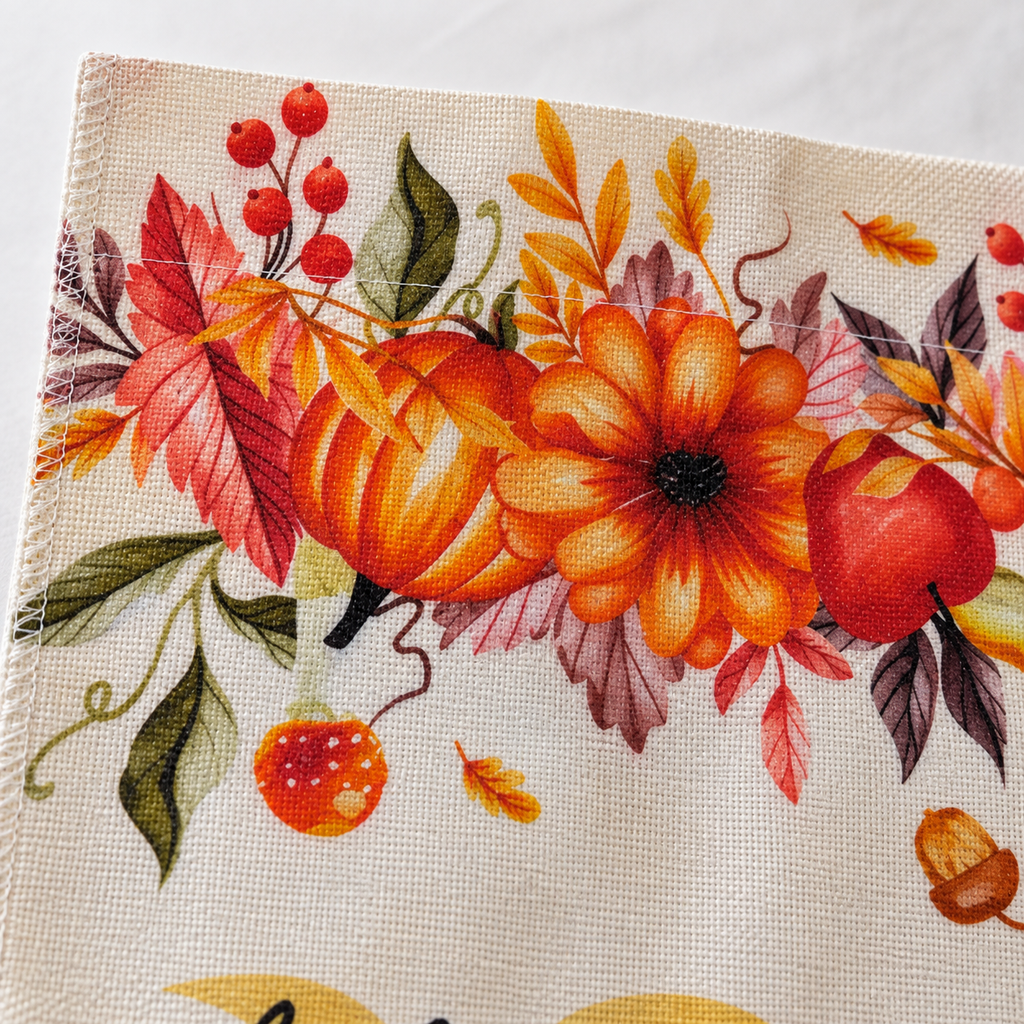 Blessed Mabon Garden Flag, Autumn Harvest, 12 x 18 in