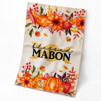 Blessed Mabon Garden Flag, Autumn Harvest, 12 x 18 in