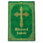 Blessed Imbolc Celtic Cross Garden Flag, 12 x 18 Inch
