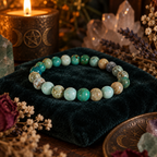 Natural Turquoise Crystal 8mm Stretch Bracelet
