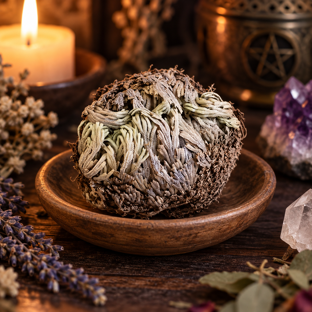 Rose of Jericho Selaginella lepidophylla Resurrection Plant