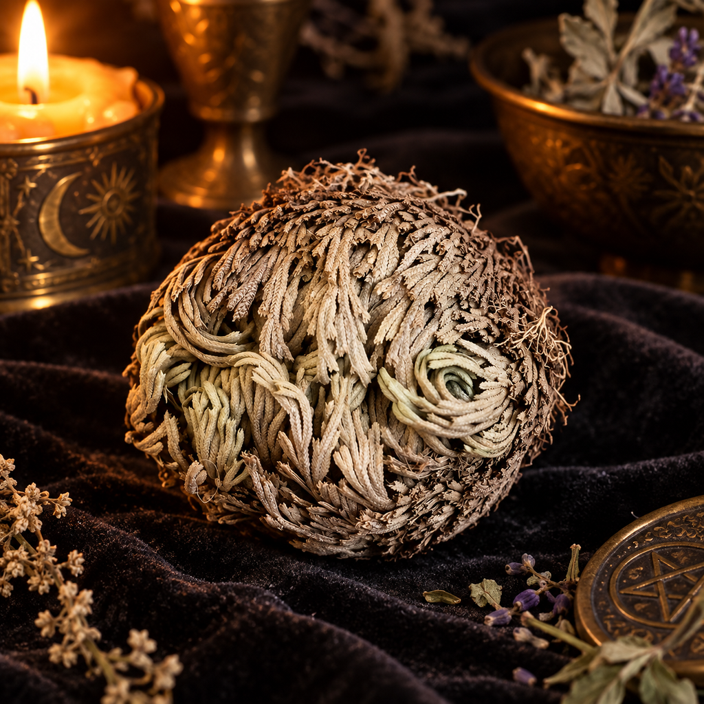 Rose of Jericho Selaginella lepidophylla Resurrection Plant