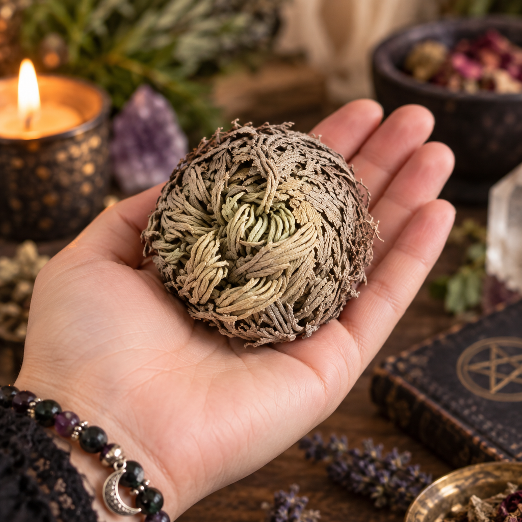 Rose of Jericho Selaginella lepidophylla Resurrection Plant