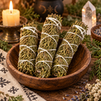 Juniper Herbal Cleansing 4-Inch Bundles, Pack of 3