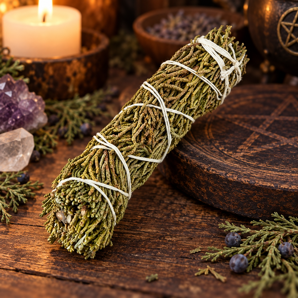 Juniper Herbal Cleansing 4-Inch Bundles, Pack of 3