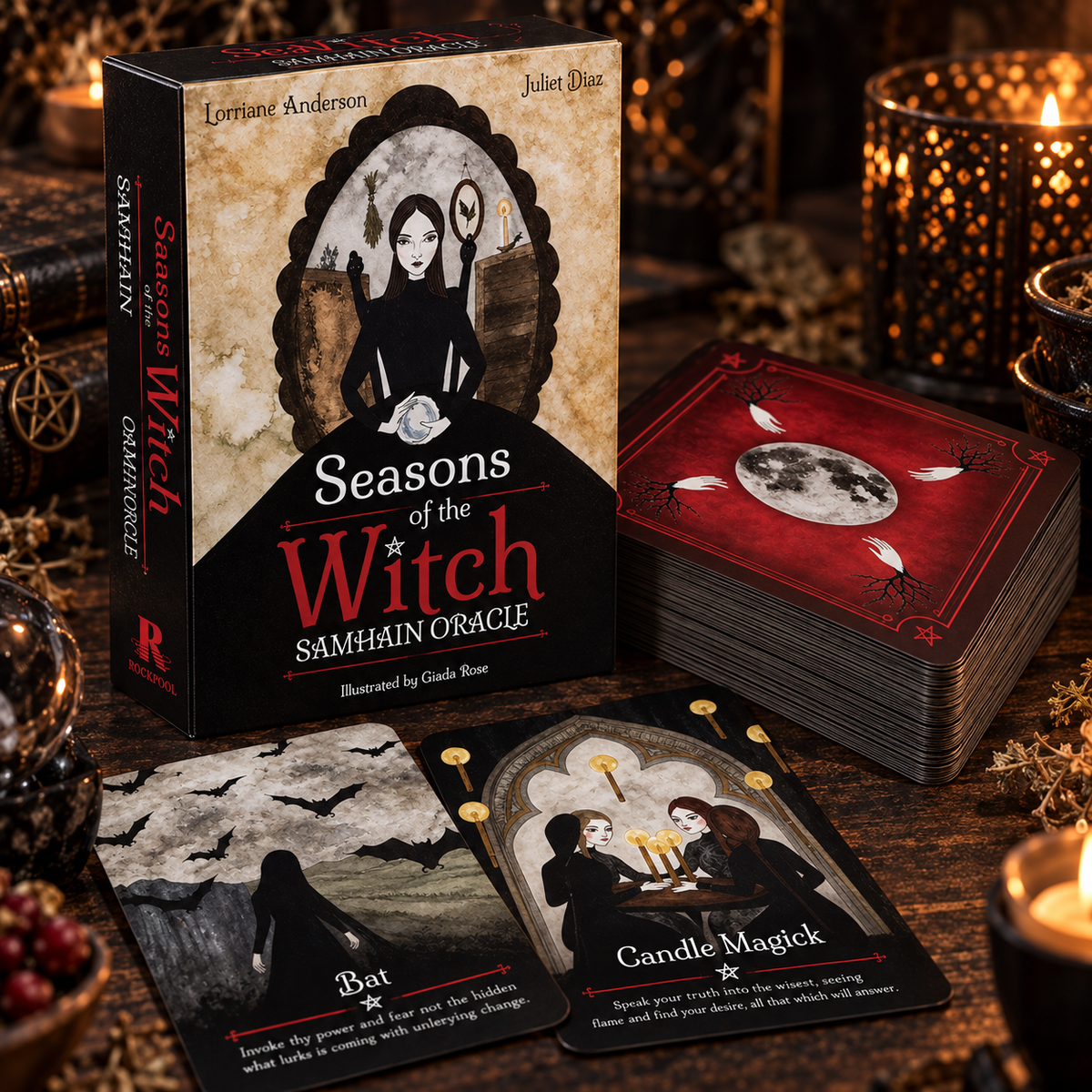 Seasons of the Witch: Samhain Oracle Deck & Guidebook