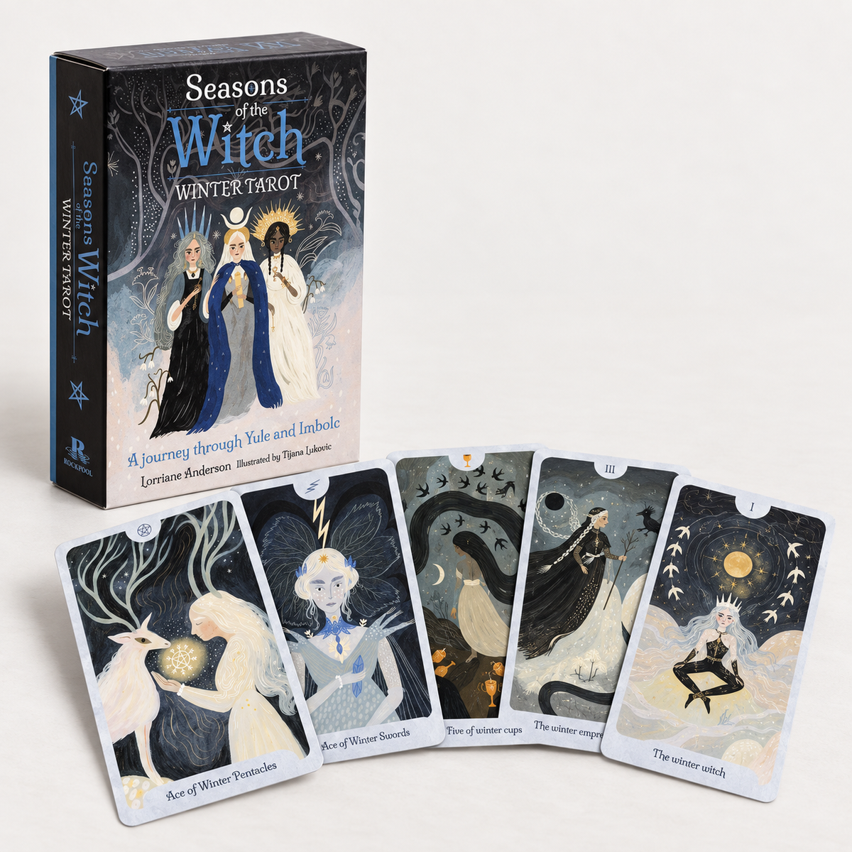 Seasons of the Witch Winter Tarot Deck | Yule & Imbolc