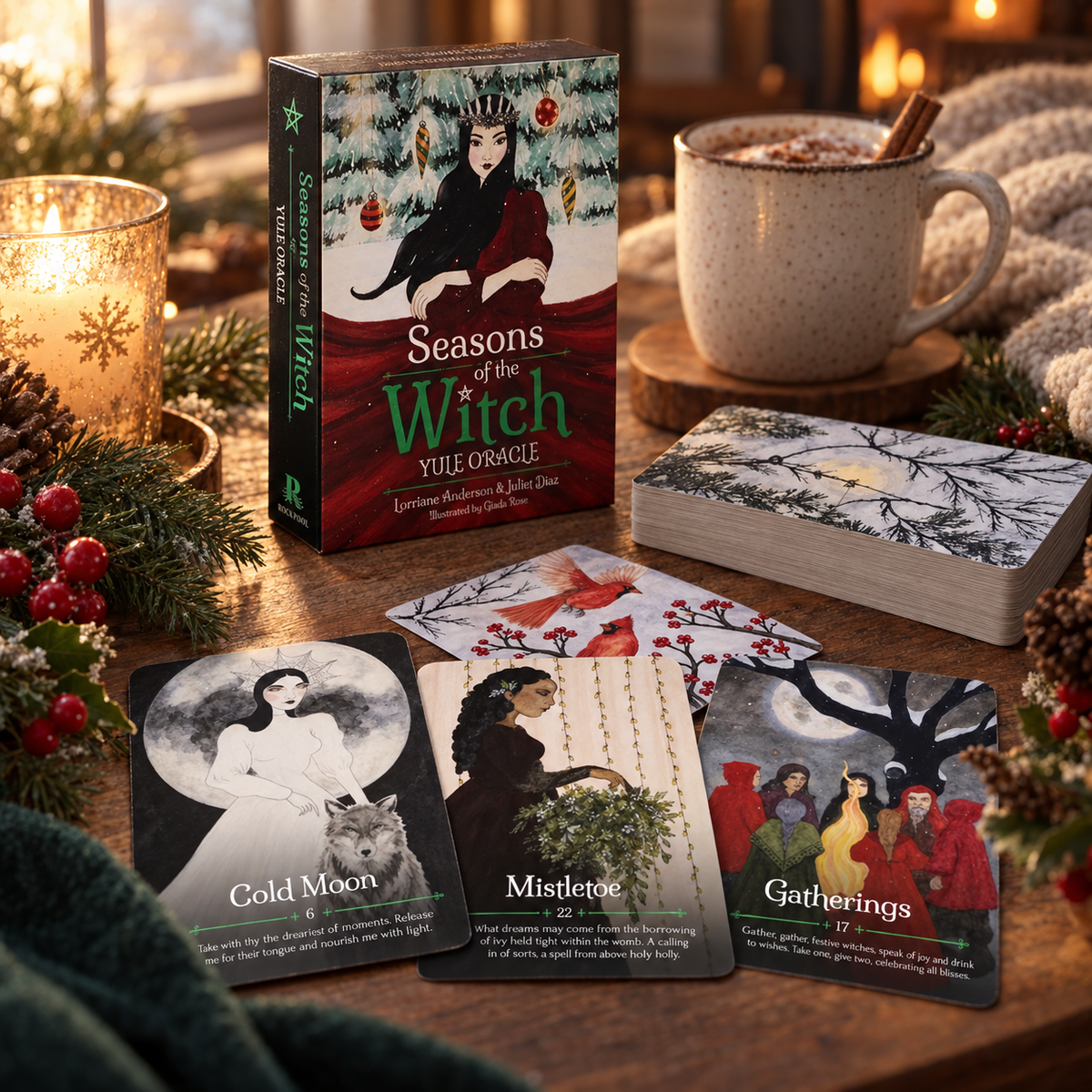 Seasons of the Witch Yule Oracle | 44 Healing Messages