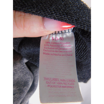 Cosmic Vibes Sun Eye Sweatshirt Black Acid Wash S Boho Witchcore