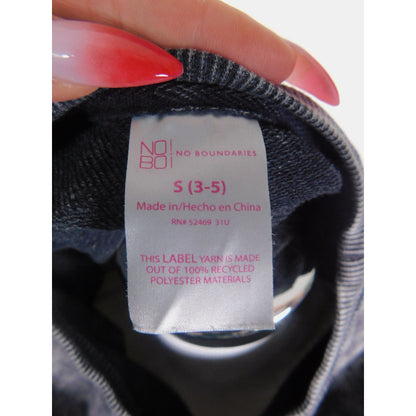 Cosmic Vibes Sun Eye Sweatshirt Black Acid Wash S Boho Witchcore