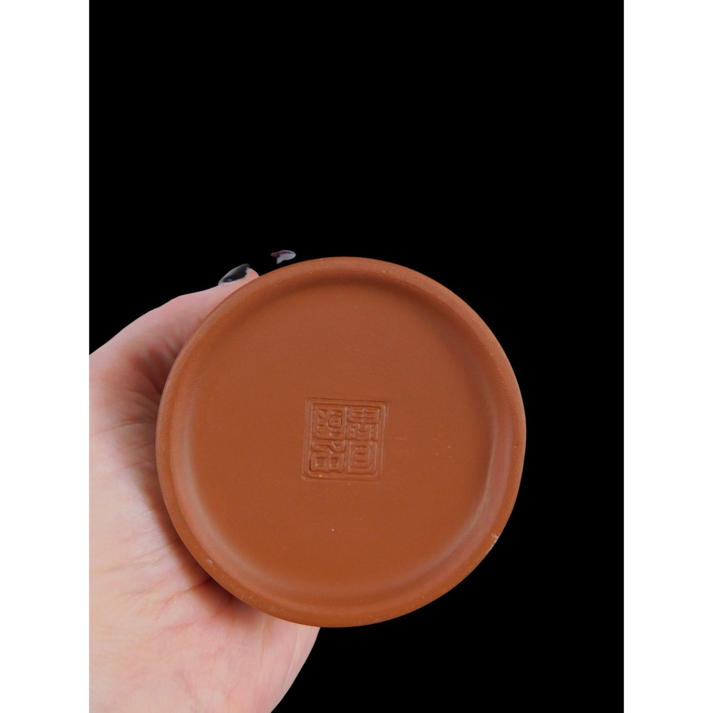 Yixing Clay Dragon Tea Mug w Lid & Infuser Chinese Gongfu Teacup