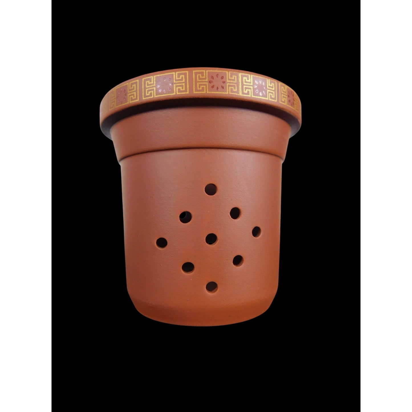 Yixing Clay Dragon Tea Mug w Lid & Infuser Chinese Gongfu Teacup