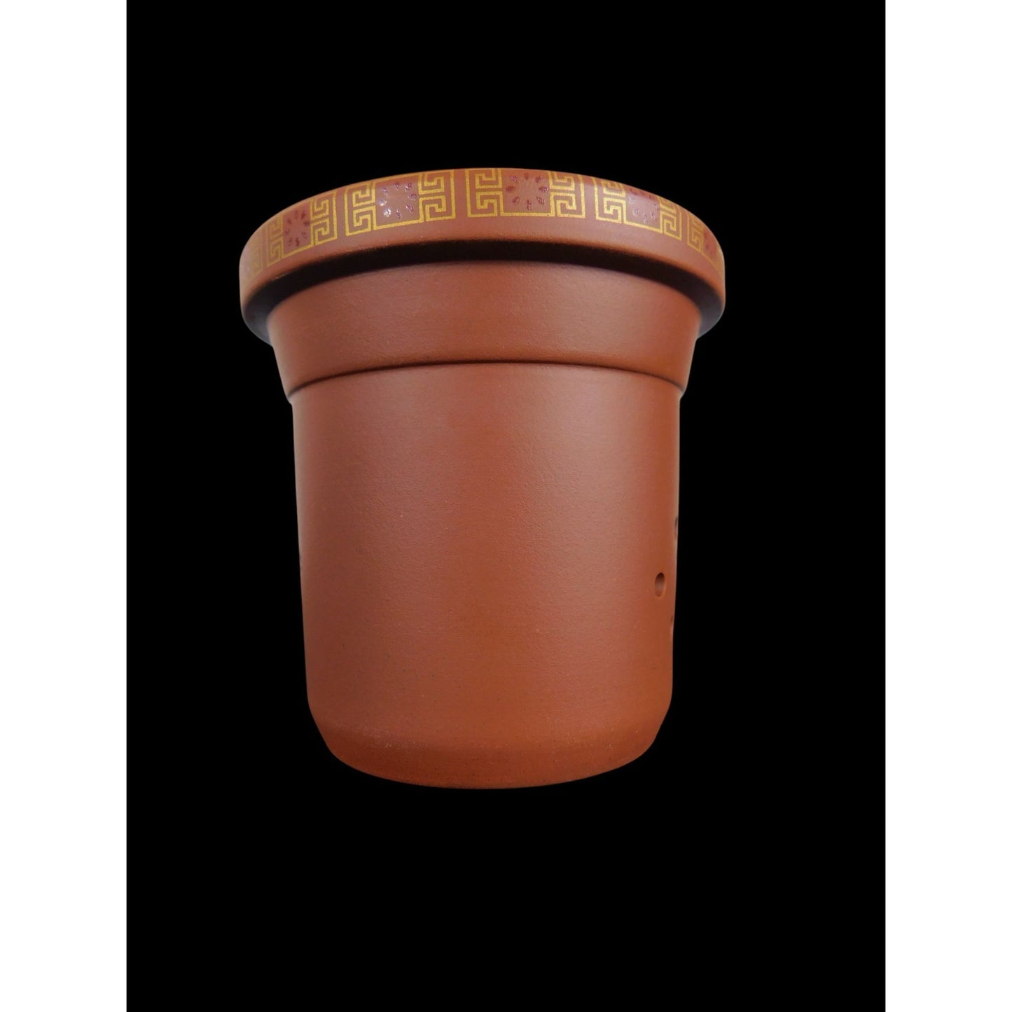 Yixing Clay Dragon Tea Mug w Lid & Infuser Chinese Gongfu Teacup