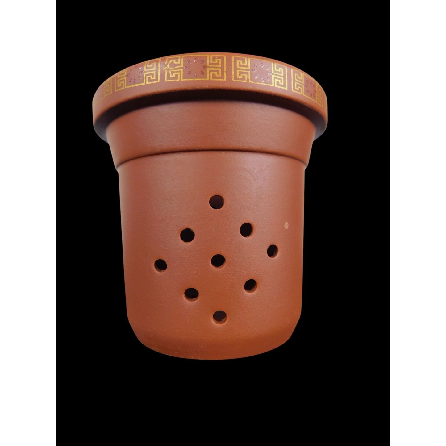 Yixing Clay Dragon Tea Mug w Lid & Infuser Chinese Gongfu Teacup