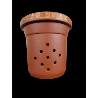 Yixing Clay Dragon Tea Mug w Lid & Infuser Chinese Gongfu Teacup