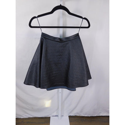 Cameo the Label Bloom Skirt S - Black Textured A-Line Mini - NWT