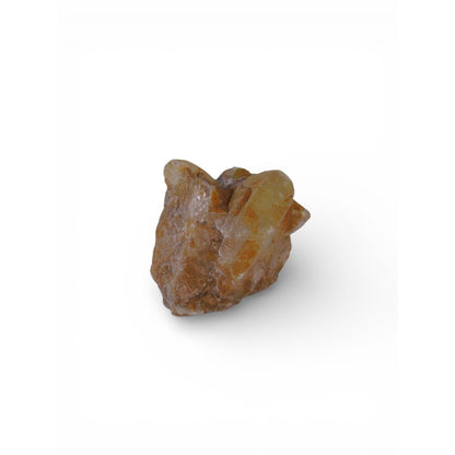 Natural Orange Quartz Crystal Cluster Raw Point Stone 0.78 Lb Altar Decor