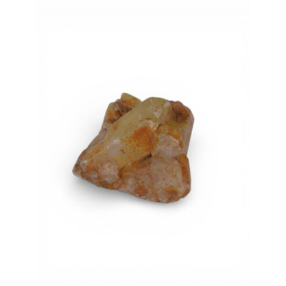 Natural Orange Quartz Crystal Cluster Raw Point Stone 0.78 Lb Altar Decor