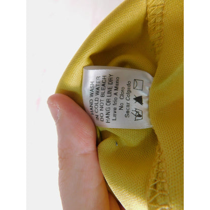 DM Fashion Yellow Lace Maxi Dress XS Women Boho