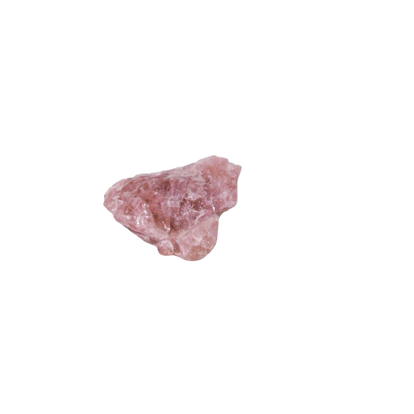 Small Natural Rose Quartz Raw Stone 1.1 Oz Witch Altar Decor Crystal Specimen