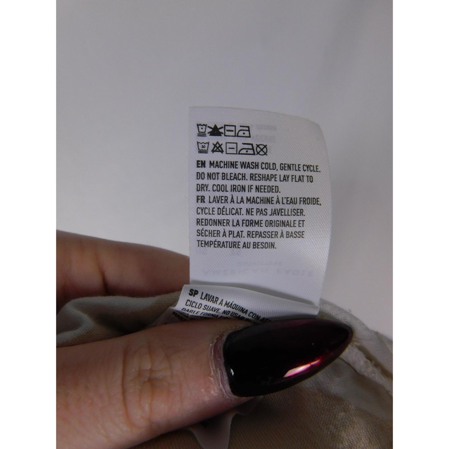 American Eagle Shirt Womens XS Beige White Stripe Off Shoulder Peasant Boho Top