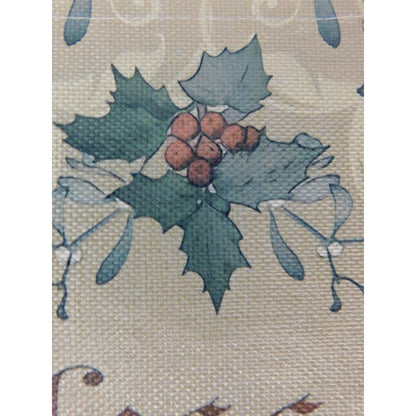 Blessed Yule Garden Flag Pagan Holiday Decor Winter Solstice Outdoor Banner Sign