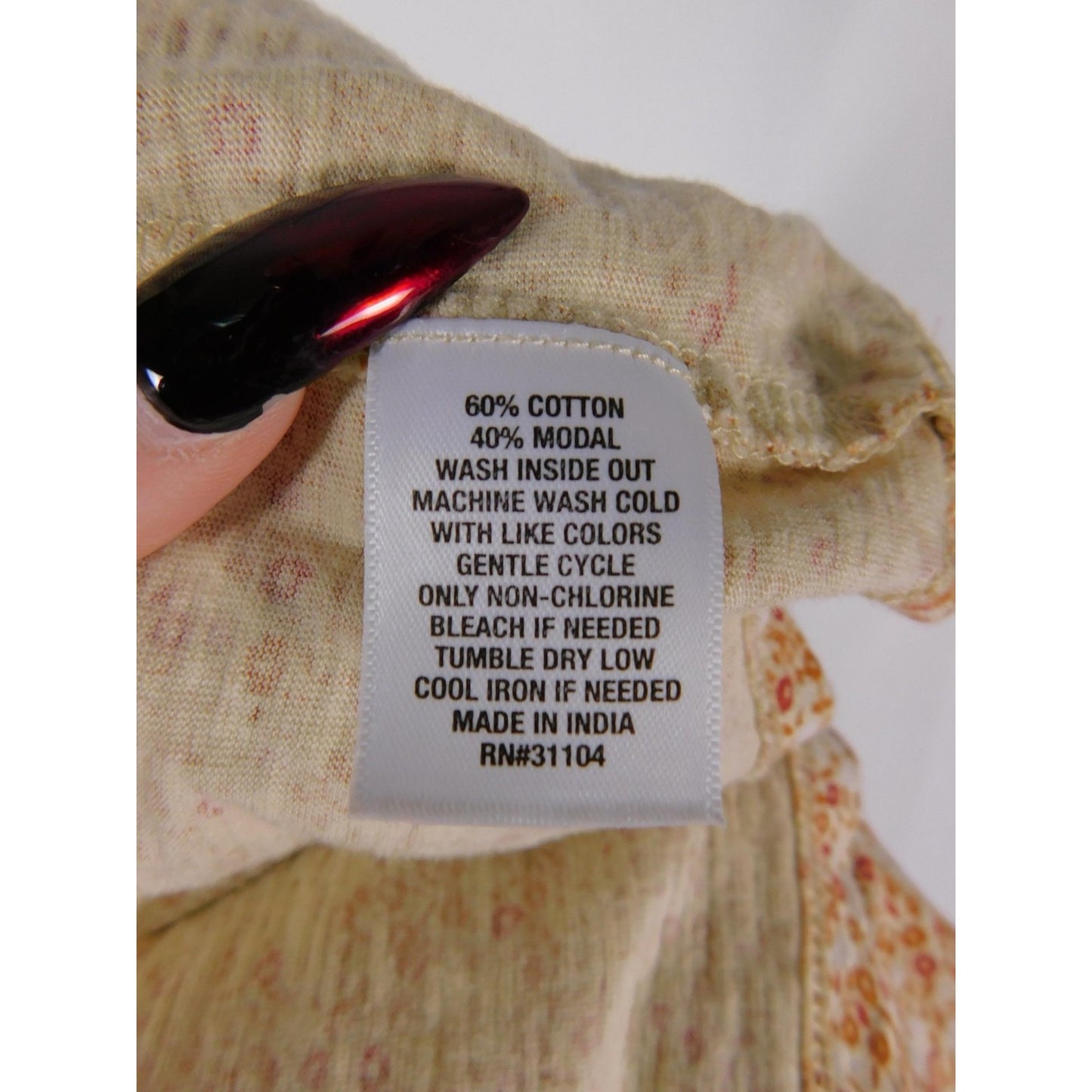 Wonderly Orange Floral Peasant Top 2X - Boho Ruffle Tie - Excellent