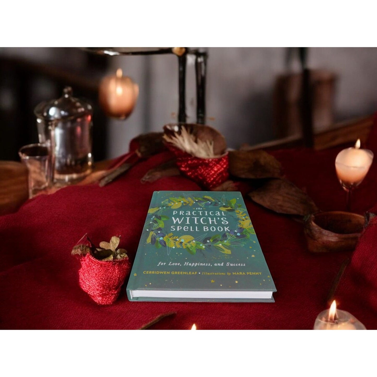 The Practical Witch's Spell Book HC by Cerridwen Greenleaf Spellcasting Guide New