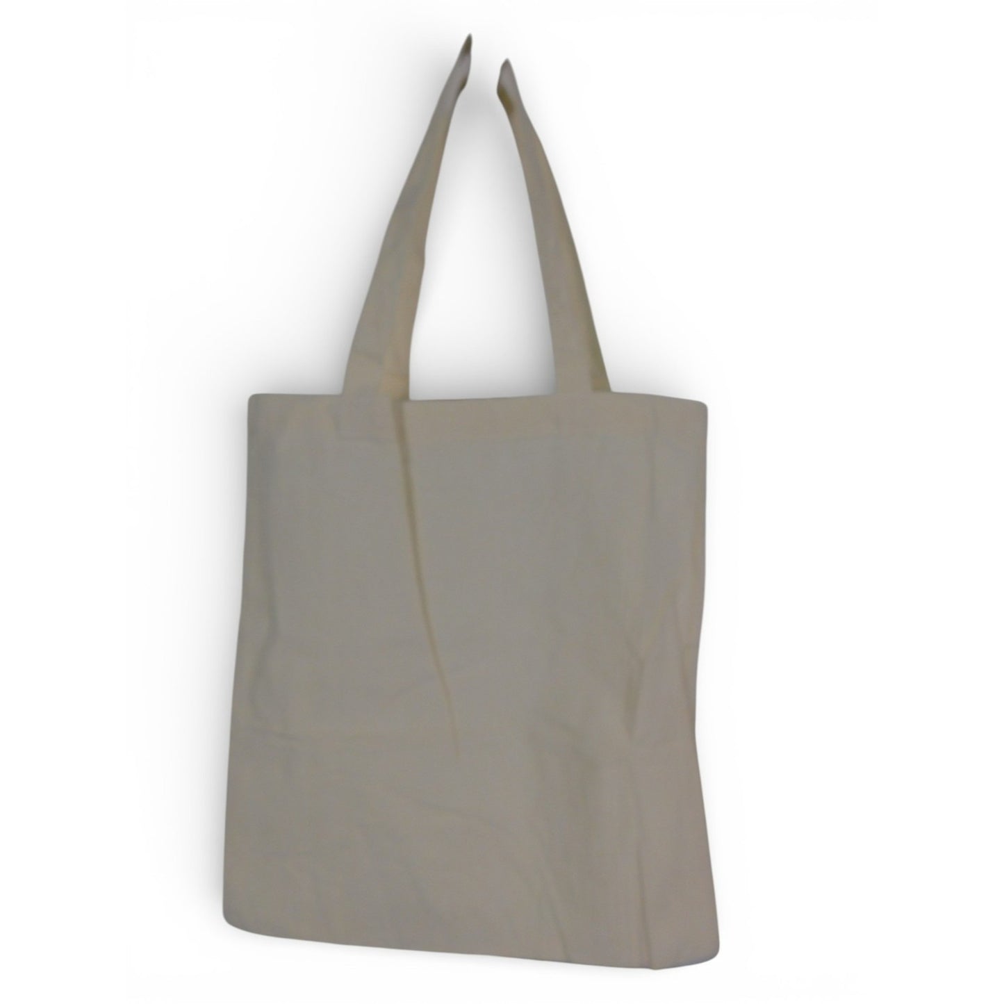 Tote Bag Womens Medium Beige Canvas Crescent Moon Floral Stars Print Shopping