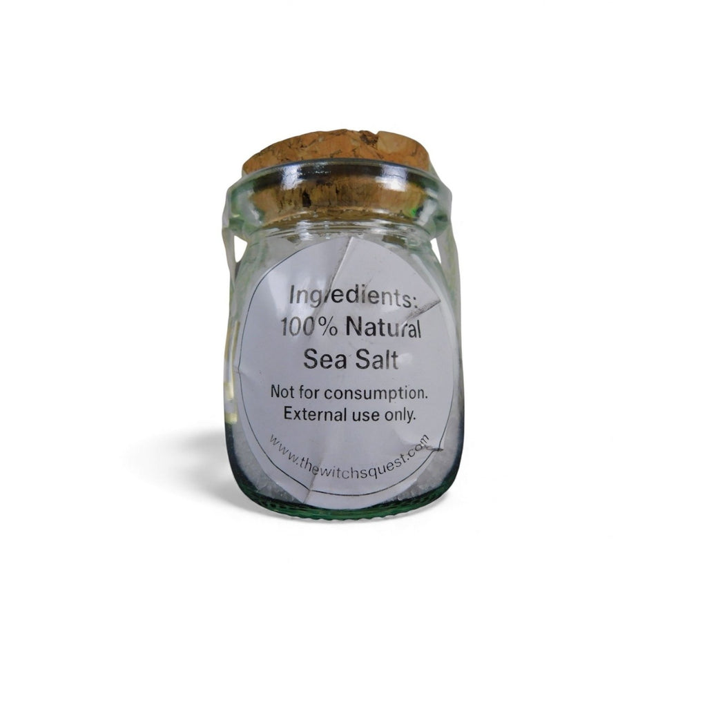 Ash & Sea Sea Salt Witch-Chosen Purification Protection Ritual Jar Wicca Altar