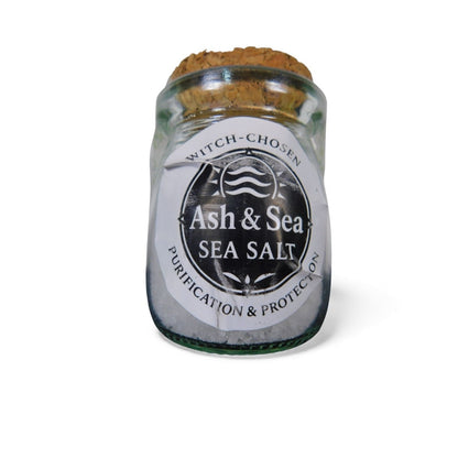 Ash & Sea Sea Salt Witch-Chosen Purification Protection Ritual Jar Wicca Altar