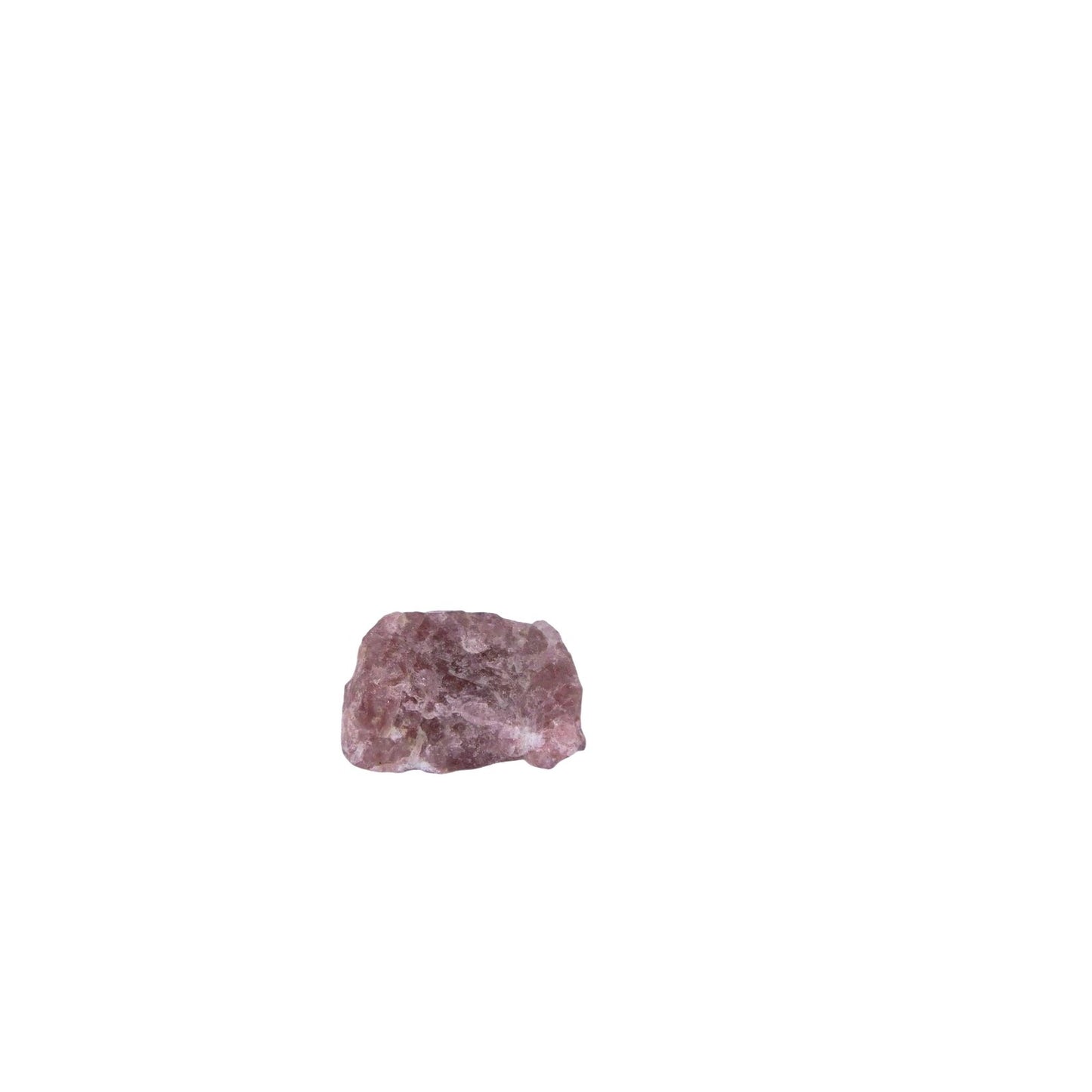 Small Raw Rose Quartz Stone Pink Rough Crystal Chunk Altar Decor 0.8 Oz