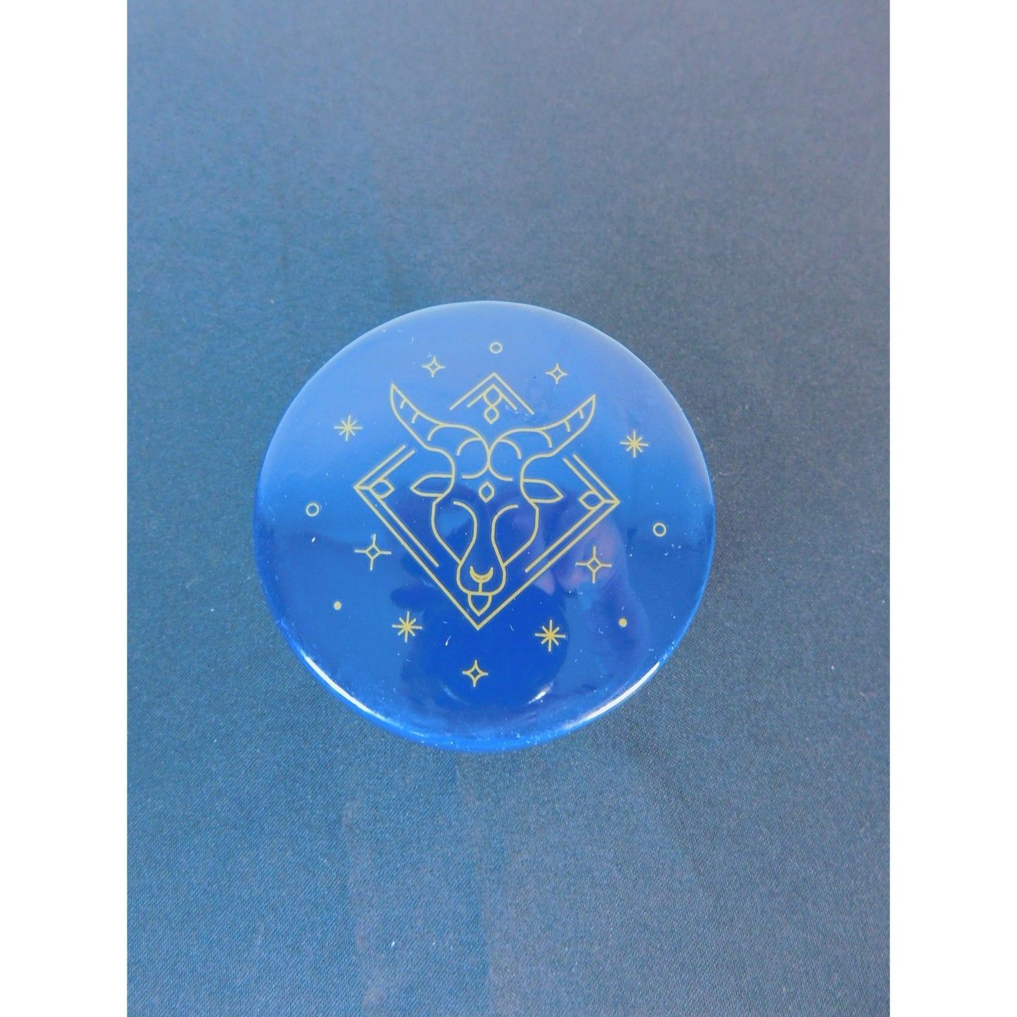 Capricorn Zodiac Trinket Box Ceramic Astrology Storage Jar Star Sign Gift Decor