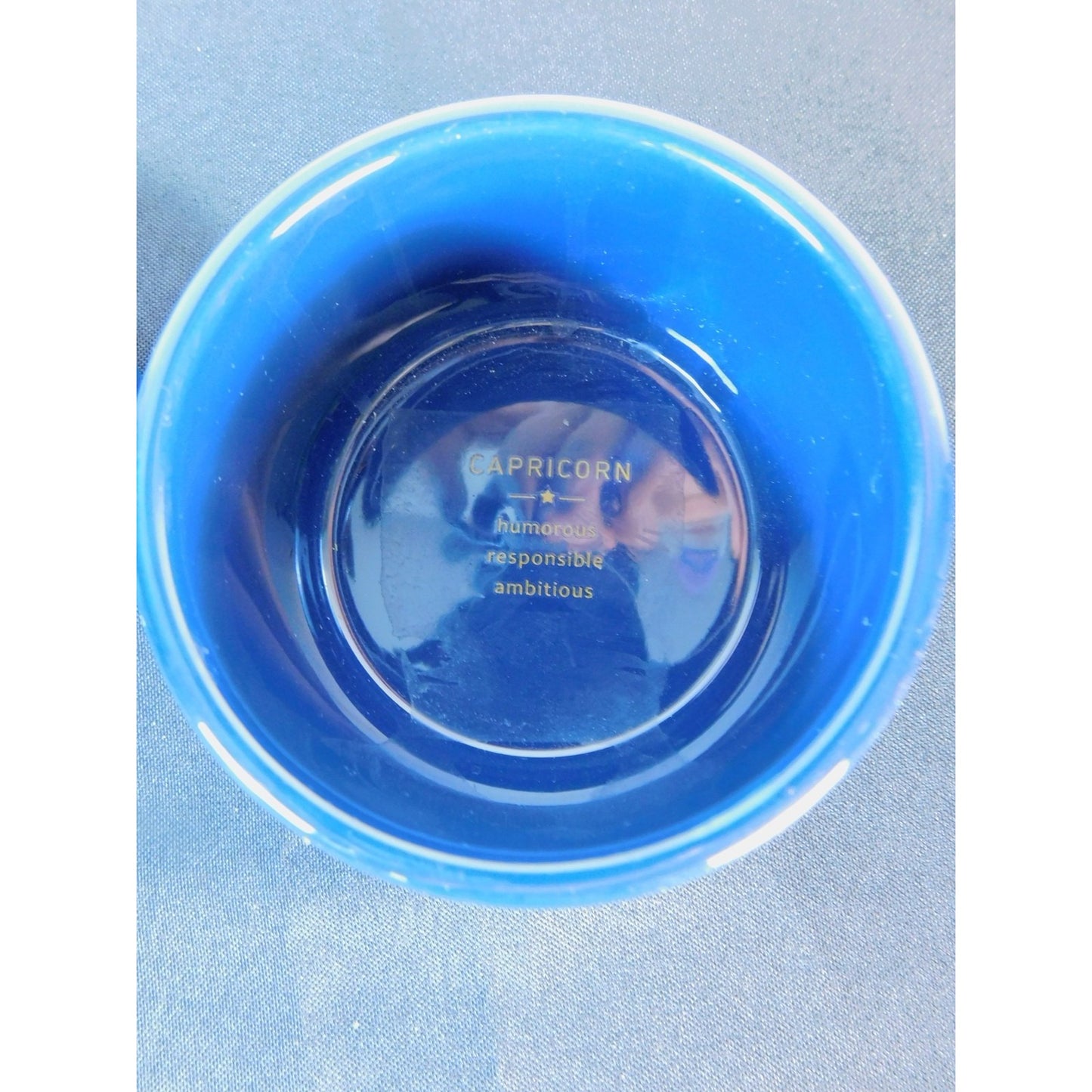 Capricorn Zodiac Trinket Box Ceramic Astrology Storage Jar Star Sign Gift Decor