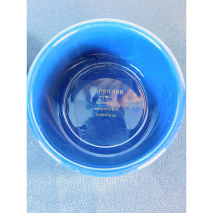 Capricorn Zodiac Trinket Box Ceramic Astrology Storage Jar Star Sign Gift Decor