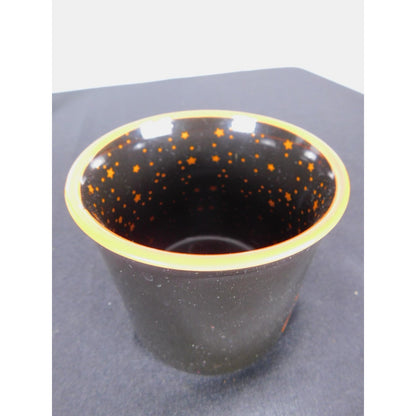 Witch Please Mug 16oz Black Orange Stars NWT
