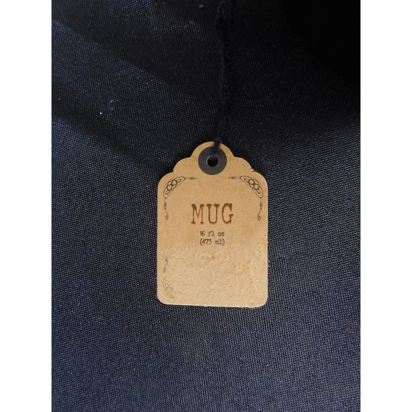 Witch Please Mug 16oz Black Orange Stars NWT