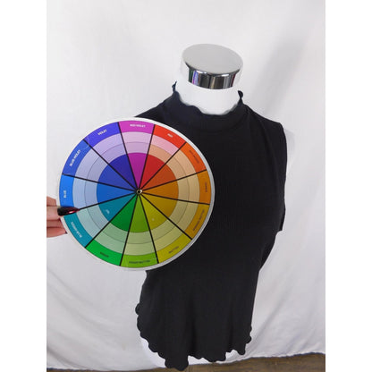 Forever 21 2X Ribbed Mock Neck Tank Made in USA Gothic Witch