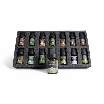 Woody & Herbal Essential Oils Set - TOP 14 Fragrance Oils 5ml