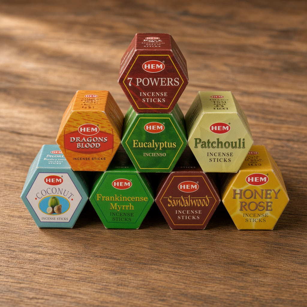 Seven African Powers Incense Collection 8 HEM Incense Boxes