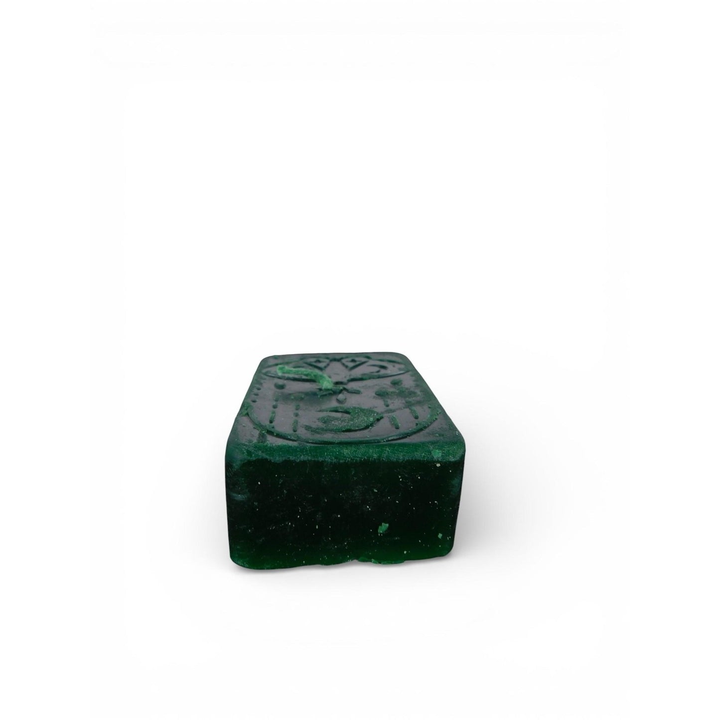 Handmade Rectangle Moth Moon Candle Small Single Wick Decor Witchy Altar Decor