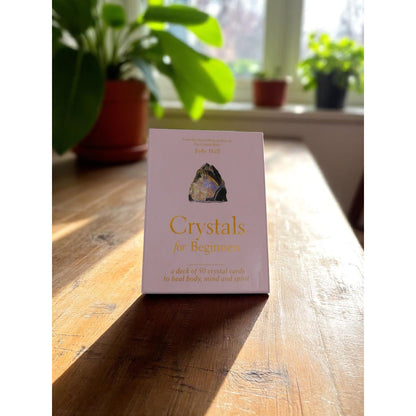 Crystals For Beginners Deck By Judy Hall 50 Cards To Heal Body Mind & Spirit New