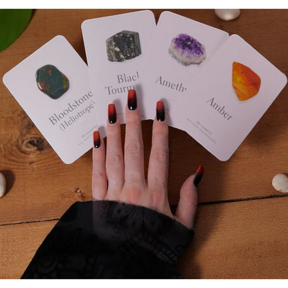 Crystals For Beginners Deck By Judy Hall 50 Cards To Heal Body Mind & Spirit New